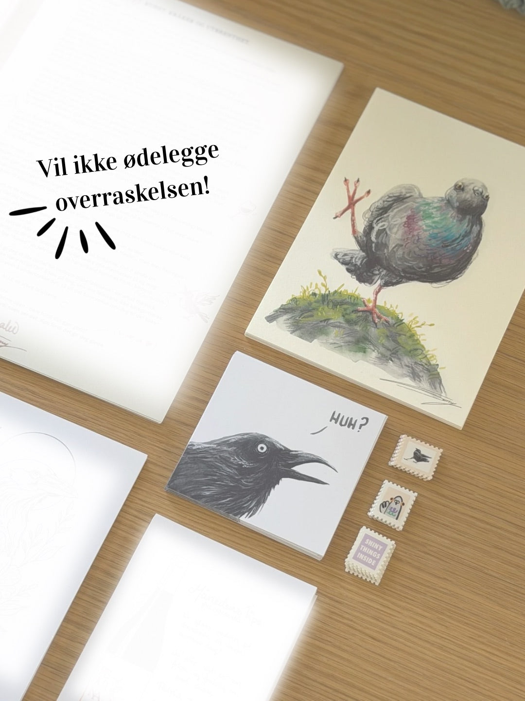 FAEN - Kråkeredet brevklubbpakke