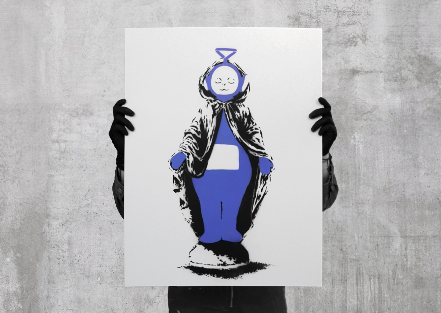 Mother Tinky Winky - Spray on paper