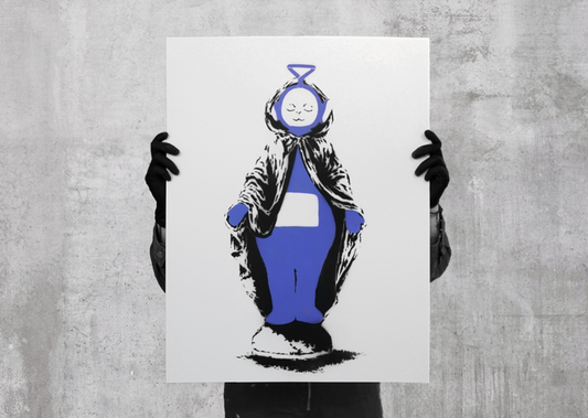 Mother Tinky Winky - Spray on paper
