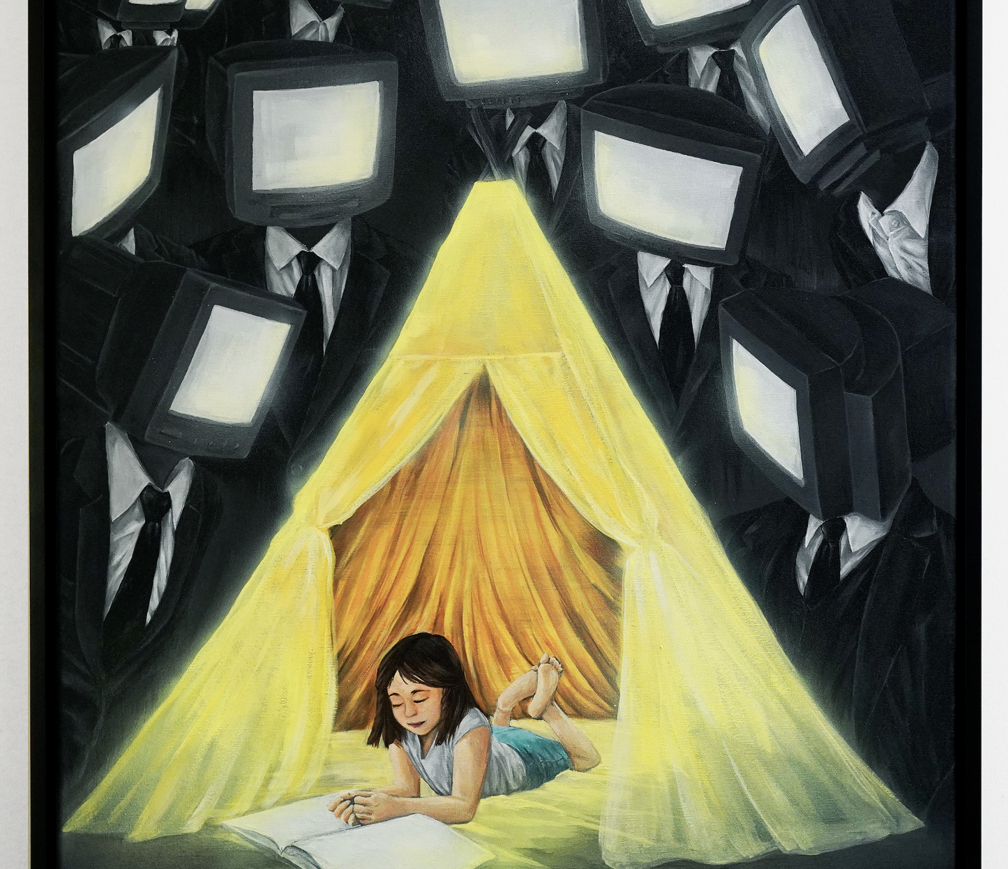 Illuminate the mind - Inrammet Original